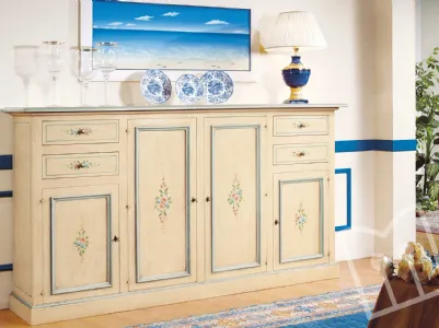 Credenza con decori