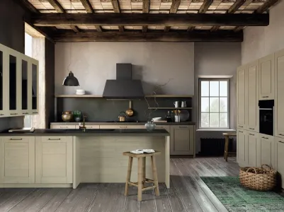 Cucina in legno Cottage di F.lli Mirandola